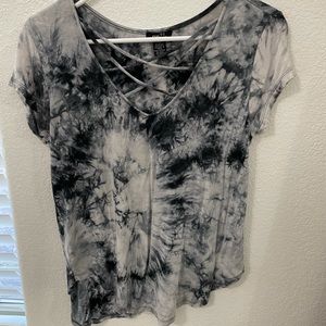 Tie Dye Rue21 V-neck blouse